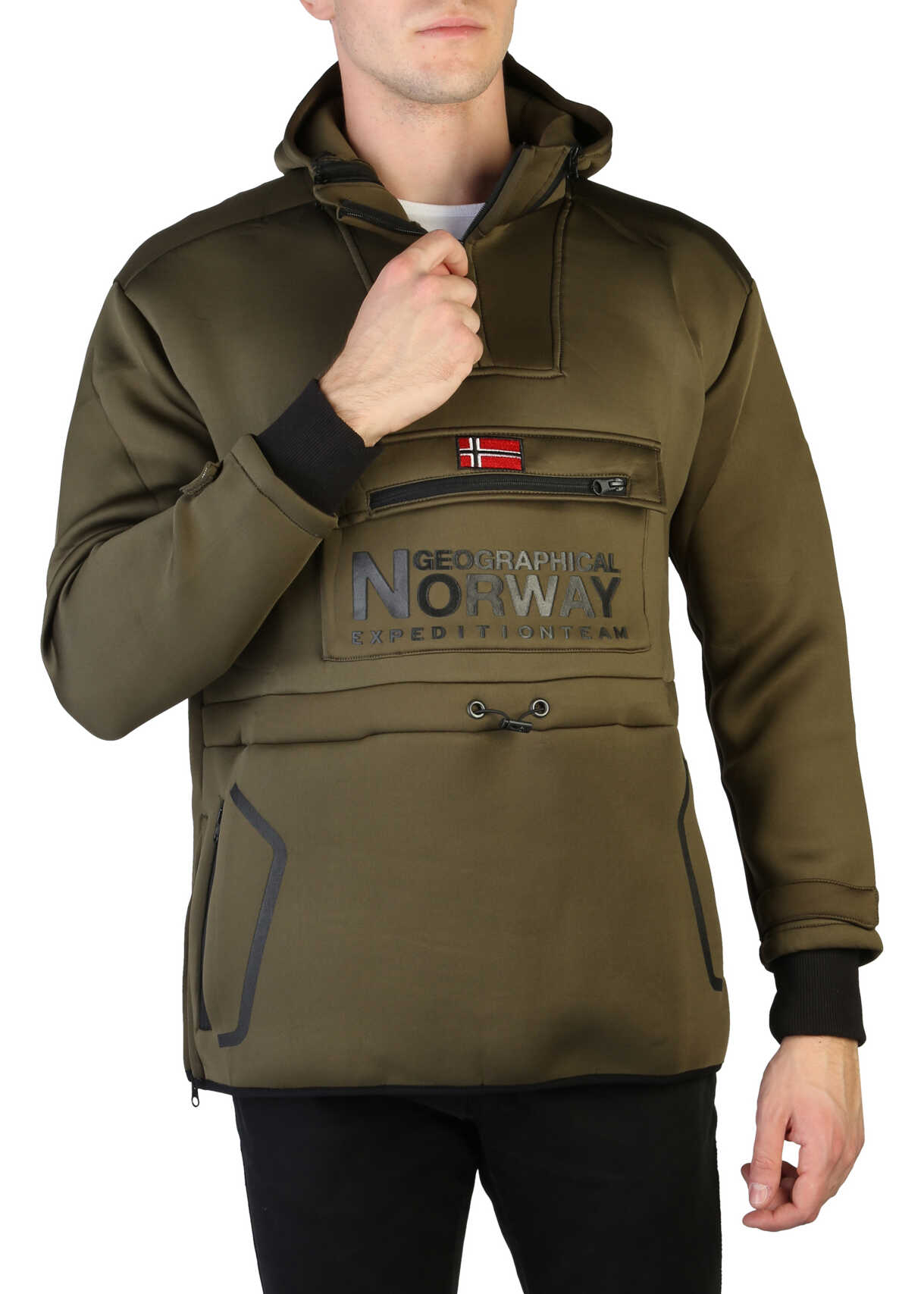 Geographical Norway Territoire_Man GREEN