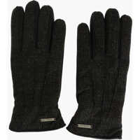 Manusi Wool And Leather Gloves Barbati