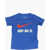 Nike Printed T-Shirt Blue