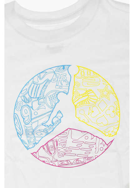 Tricouri Nike Air Jordan Printed T-Shirt White Baieti (BM 8669202) 2