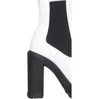 Pantofi Alexander McQueen Dama - Pantofi cu toc Alexander McQueen Chelsea Tread Boots With Heel IVORY Femei (BM 8673753) - B-mall.ro