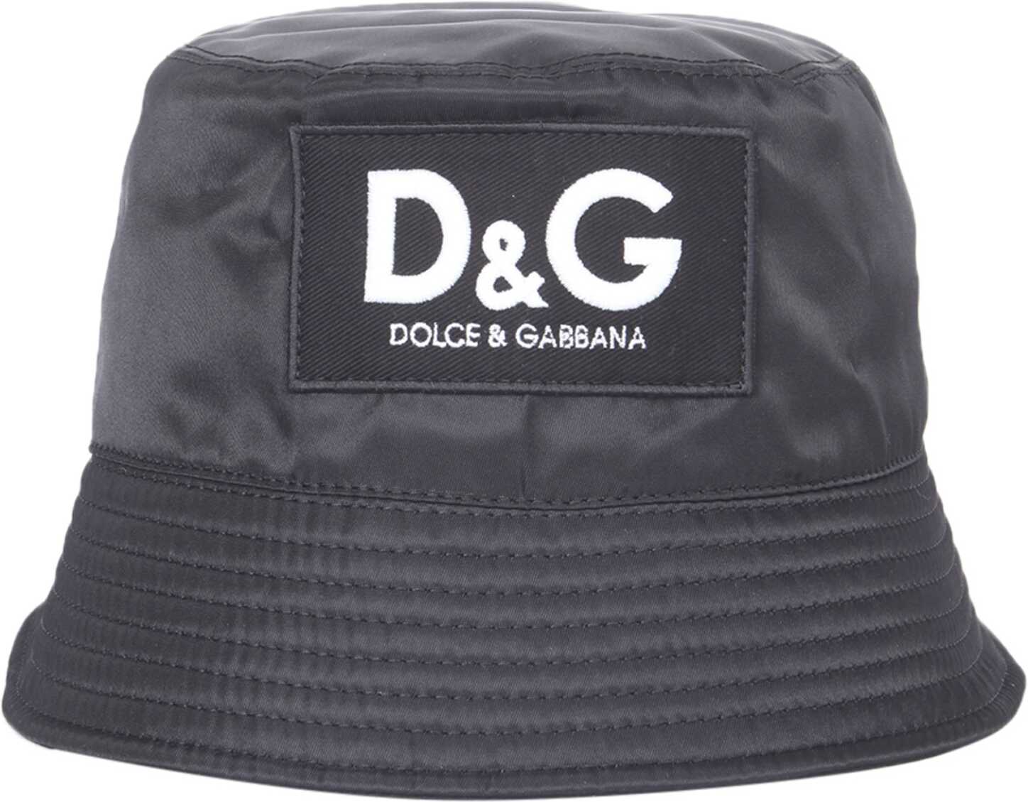 Dolce & Gabbana Bucket Hat GH701A_GEV48N0000 BLACK