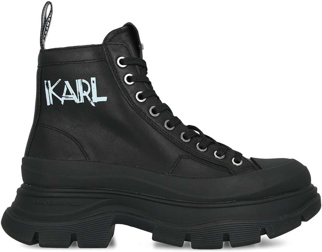 Karl Lagerfeld Luna Art Deco Boots KL42950 Black