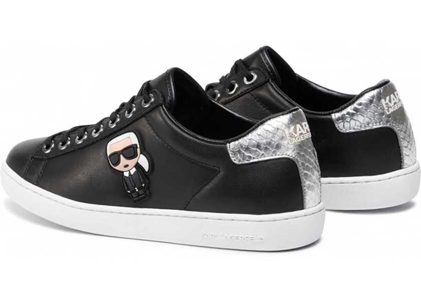 Sneakers Karl Lagerfeld Kupsole II Karl Ikonic Lo Lace KL61230 Black Femei (BM 8675751) 3