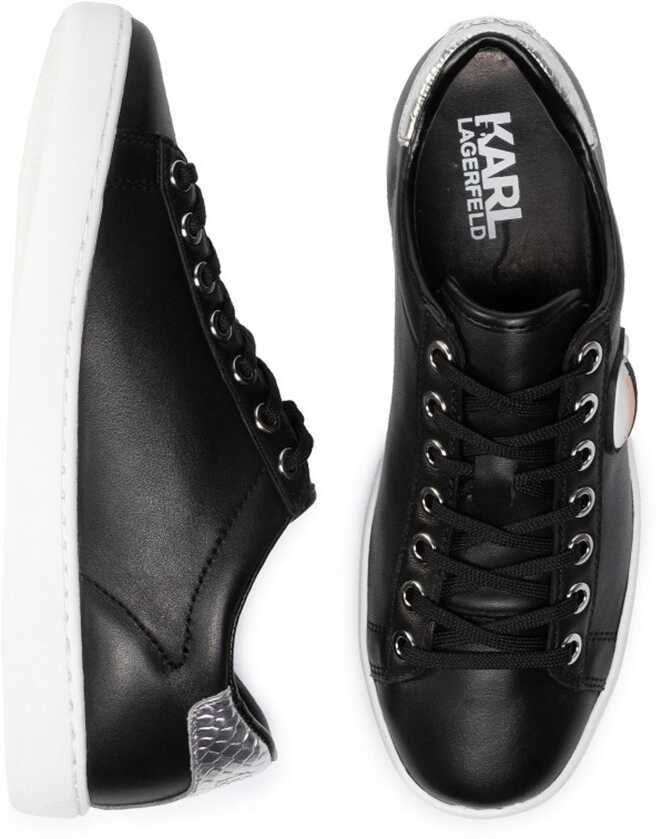 Sneakers Karl Lagerfeld Kupsole II Karl Ikonic Lo Lace KL61230 Black Femei (BM 8675751) 5