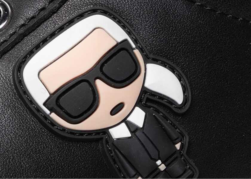 Sneakers Karl Lagerfeld Kupsole II Karl Ikonic Lo Lace KL61230 Black Femei (BM 8675751) 7