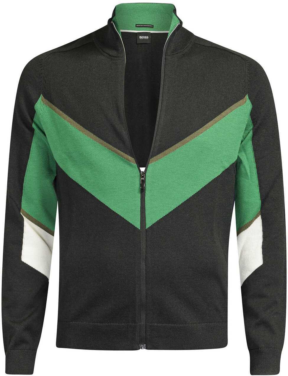 Bluze de trening Hugo Boss Shirt 50456132 Black Barbati (BM 8679603) 3