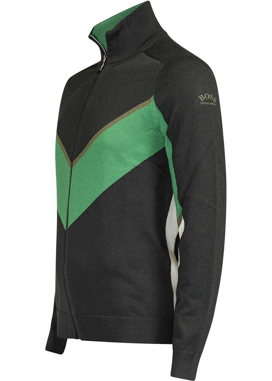 Bluze de trening Hugo Boss Shirt 50456132 Black Barbati (BM 8679603) 4