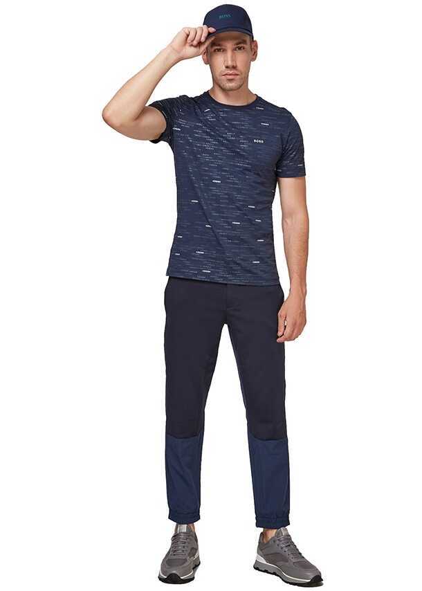 Pantaloni casual Hugo Boss Pants 50456241 Navy Barbati (BM 8679612) 3