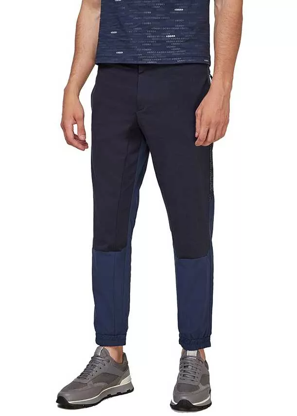 Pantaloni casual Hugo Boss Pants 50456241 Navy Barbati (BM 8679612) 5