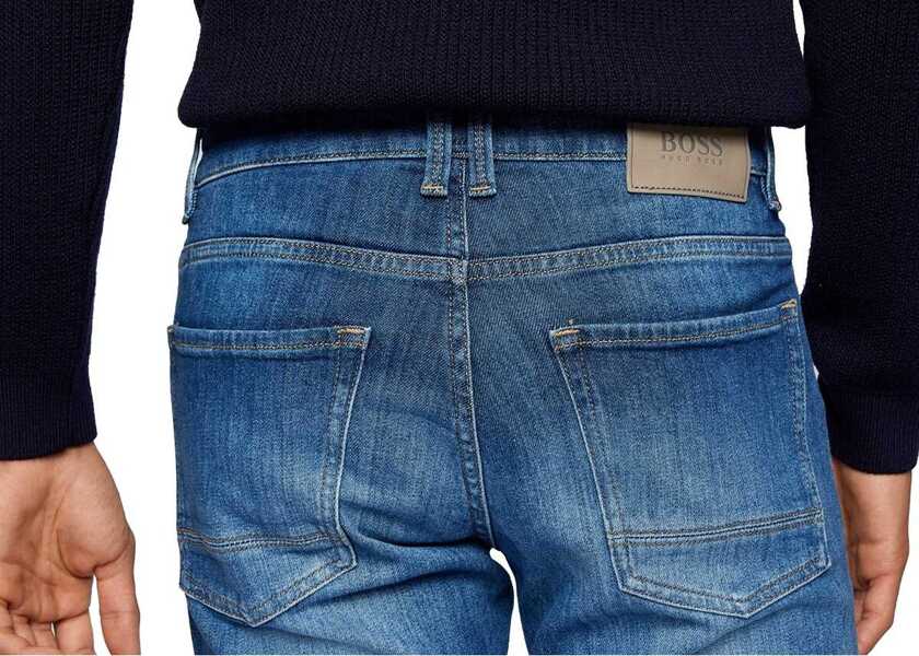 Blugi Hugo Boss Jeans 50458125 Blue Barbati (BM 8680920) 5