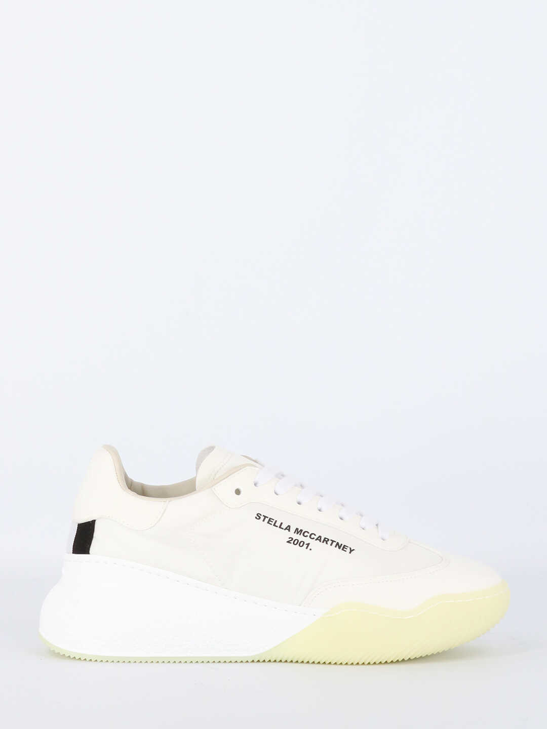 Stella McCartney Lace-Up White Sneakers 800145N0071 Cream image0