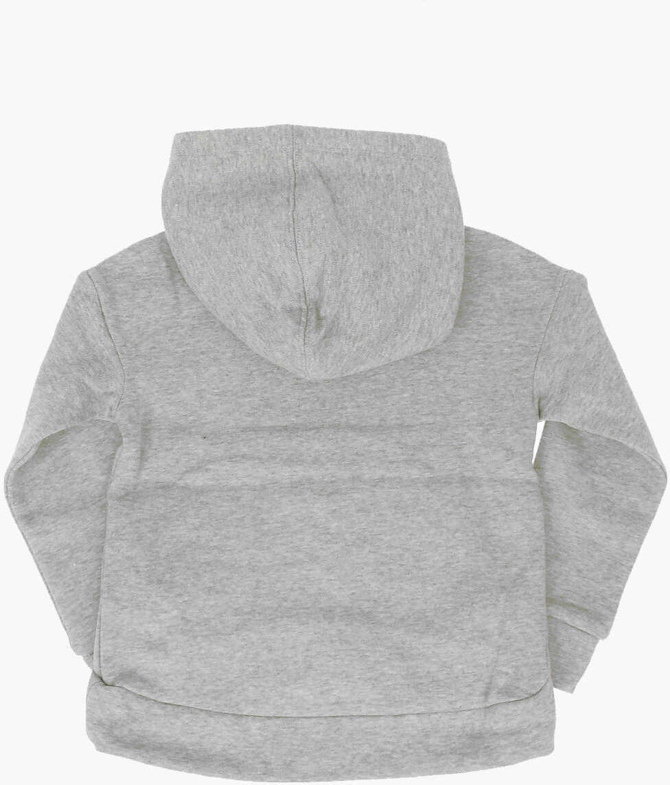 Hanorace Nike Printed Futura Fleece Sweatshirt Gray Baieti (BM 8682465) 3