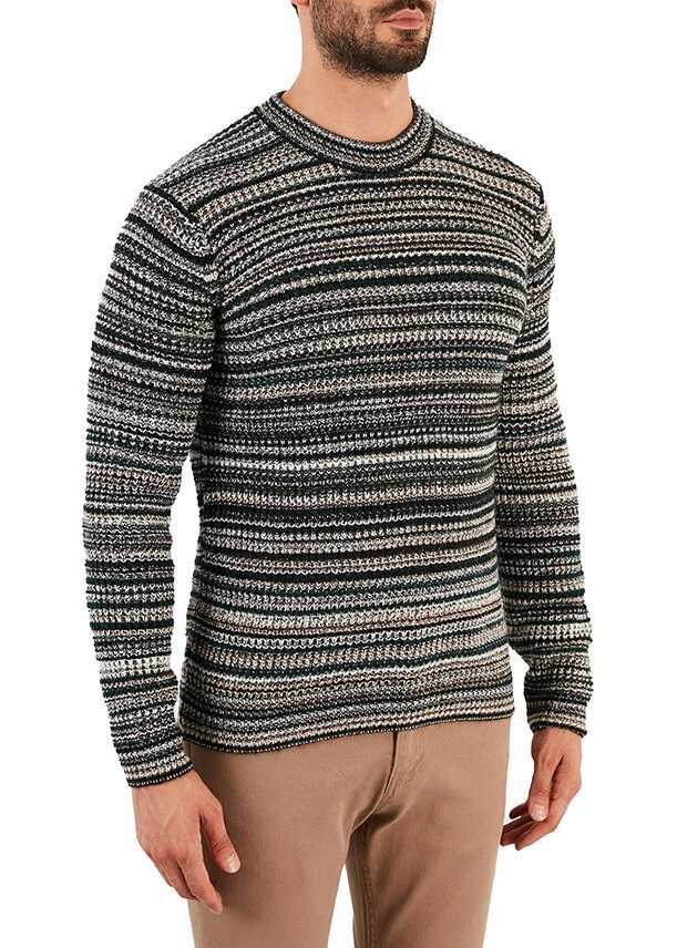 Pulovere casual Hugo Boss Shirt 50454992 Green Barbati (BM 8683143) 4