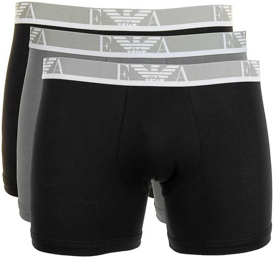 Emporio Armani Underwear 3 Pack 111473 Black/Grey