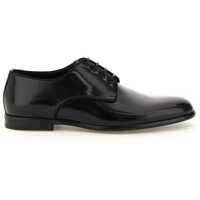 Pantofi eleganti Raffaello Brushed Leather Derby Shoes Barbati