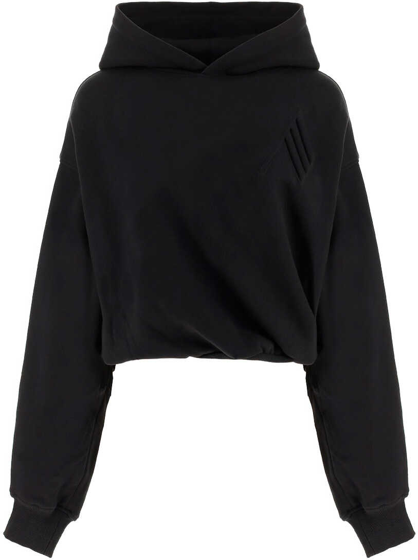 THE ATTICO Maeve Sweatshirt 221WCT45J023 BLACK