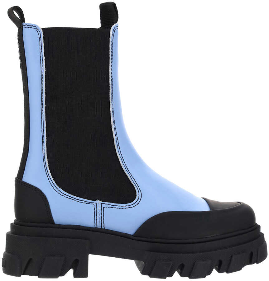 Ganni Boots S1696 PLACID BLUE