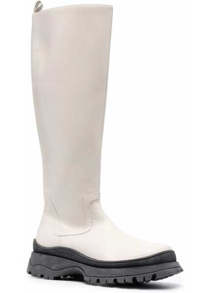 Cizme scurte STAUD Bow Tall Boots NUDE Femei (BM 8693997) 2