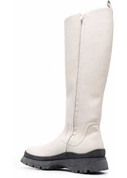 Cizme scurte STAUD Bow Tall Boots NUDE Femei (BM 8693997) 3