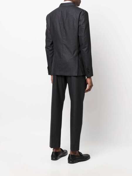 Costume Tonello Anthracite Wool Suit GREY Barbati (BM 8696682) 4