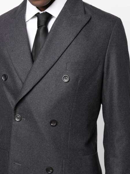 Costume Tonello Anthracite Wool Suit GREY Barbati (BM 8696682) 5