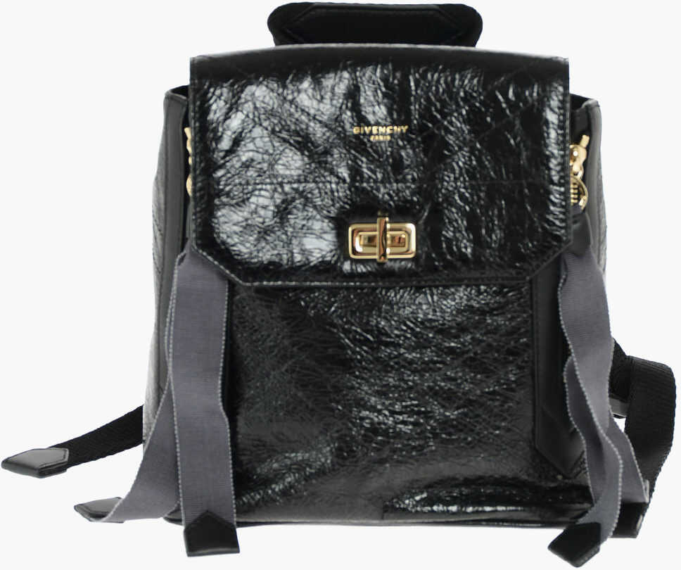 Givenchy Leather Id Mini Backpack Black