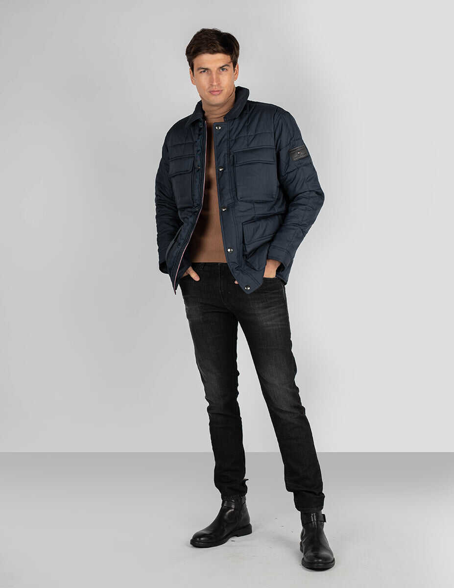 Jachete Tommy Hilfiger Quilted Airfield MW0MW14880 Granatowy Barbati (BM 8697603) 2