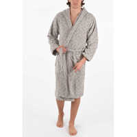 Prosoape de plaja Home Linen Hooded 3Dlogo Bathrobe Femei