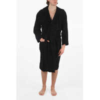 Prosoape de plaja Home Linen Hooded 3Dlogo Bathrobe Femei