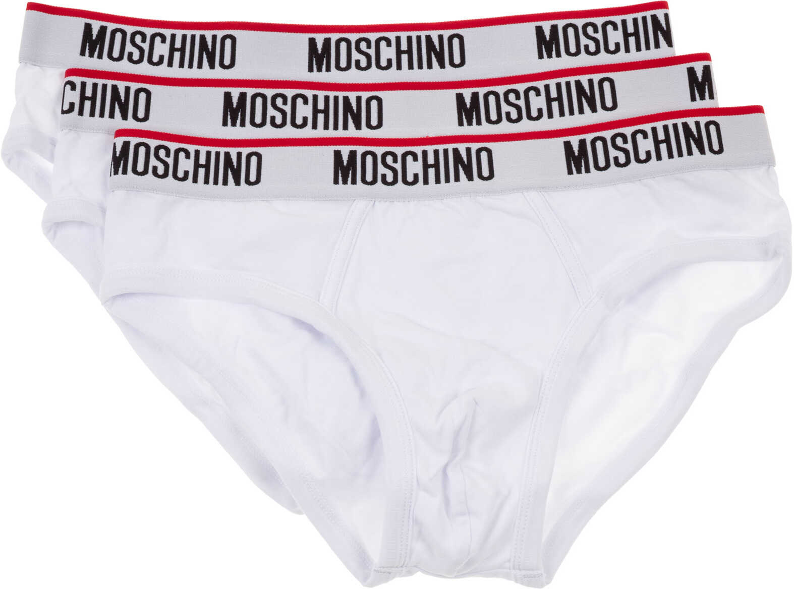 Moschino Tripack Underwear MCA470556701 White
