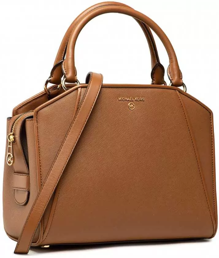 Genti de mana Michael Kors Cleo Bag 30F1G9SC2L Brown Femei (BM 8702181) 3