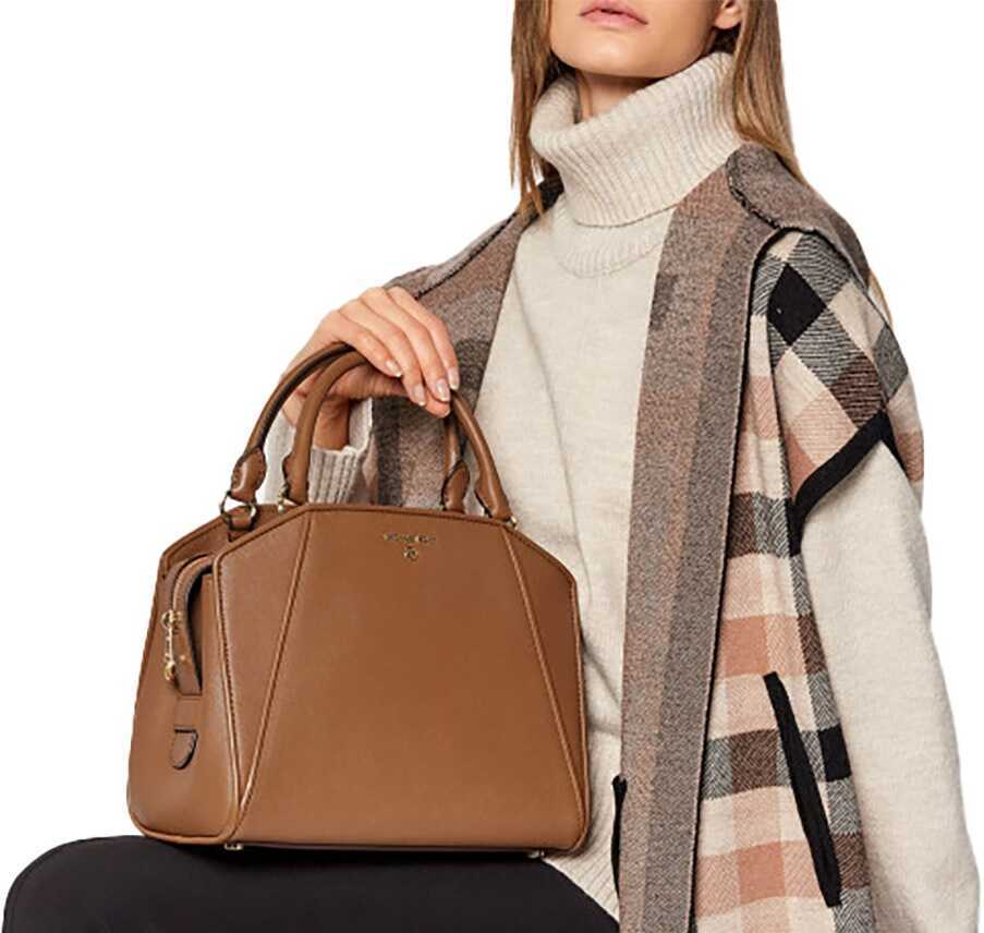 Genti de mana Michael Kors Cleo Bag 30F1G9SC2L Brown Femei (BM 8702181) 7