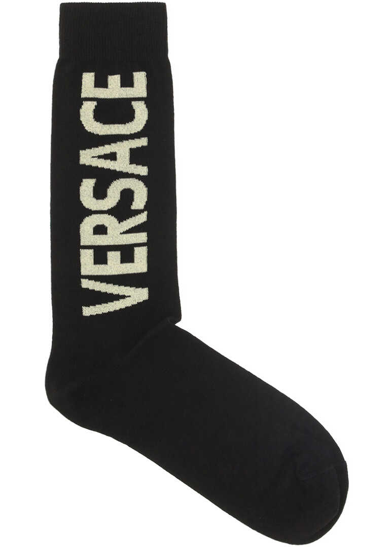 Versace Athletic Socks ICZ0003IK0104 NERO/ORO