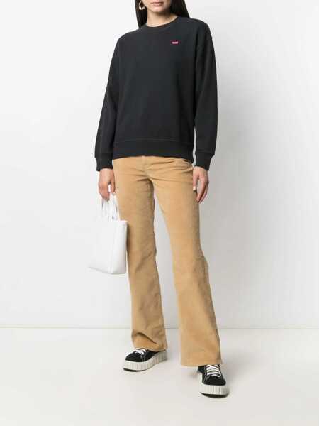 Bluze de trening Levis Standard Crew Hoodie Black Femei (BM 8702745) 2