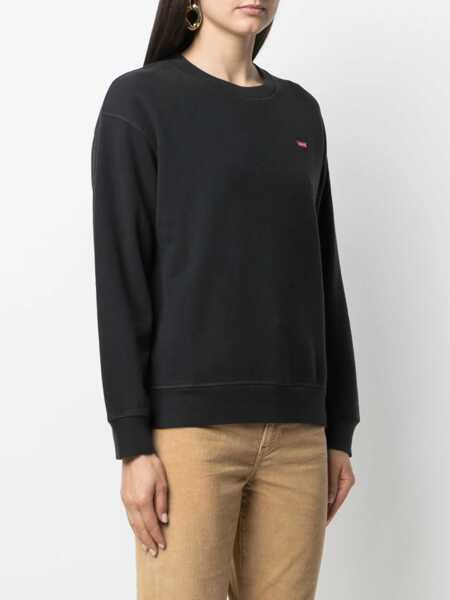 Bluze de trening Levis Standard Crew Hoodie Black Femei (BM 8702745) 3