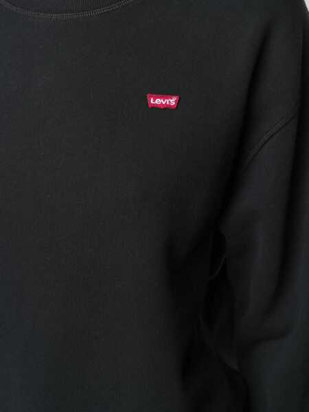 Bluze de trening Levis Standard Crew Hoodie Black Femei (BM 8702745) 5