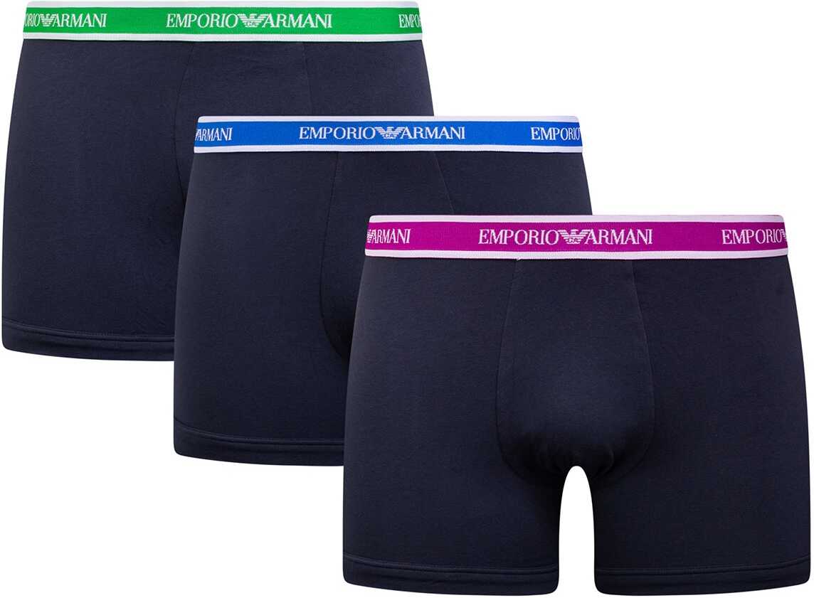 Emporio Armani Underwear 3 Pack 111473 Black