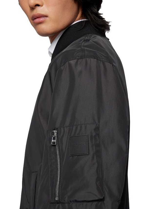 Bomber jacket Hugo Boss Bomber Jacket 50454594 Black Barbati (BM 8702940) 6