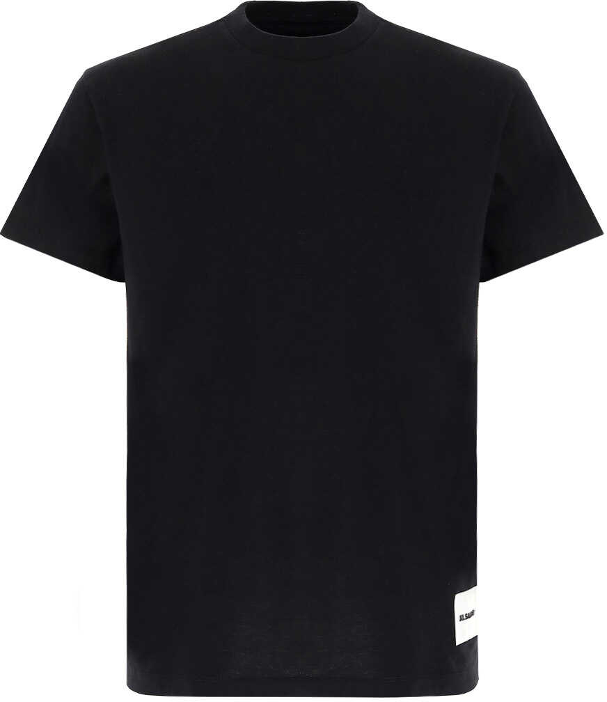 Jil Sander T-Shirt 3 Pack JPUU706530MU248808 BLACK
