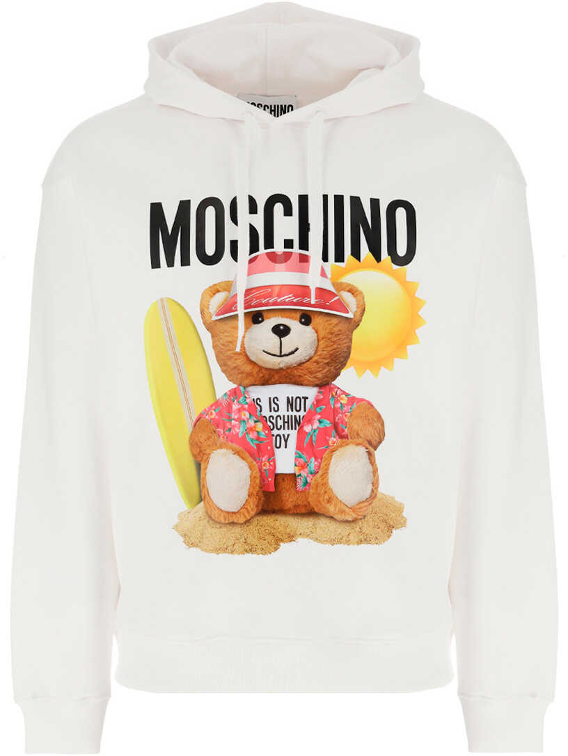 Moschino Hoodie 17182028 OFF WHITE