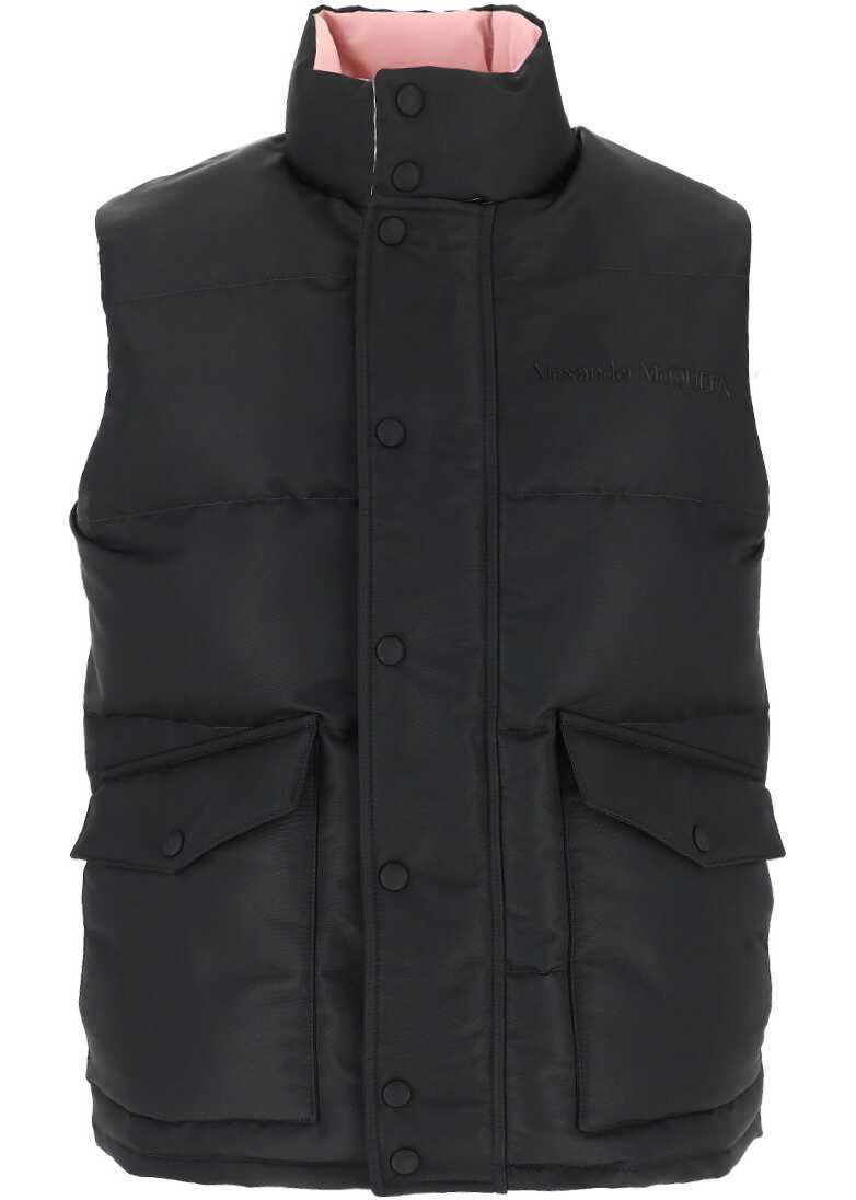 Alexander McQueen Vest 678082QSR77 BLACK