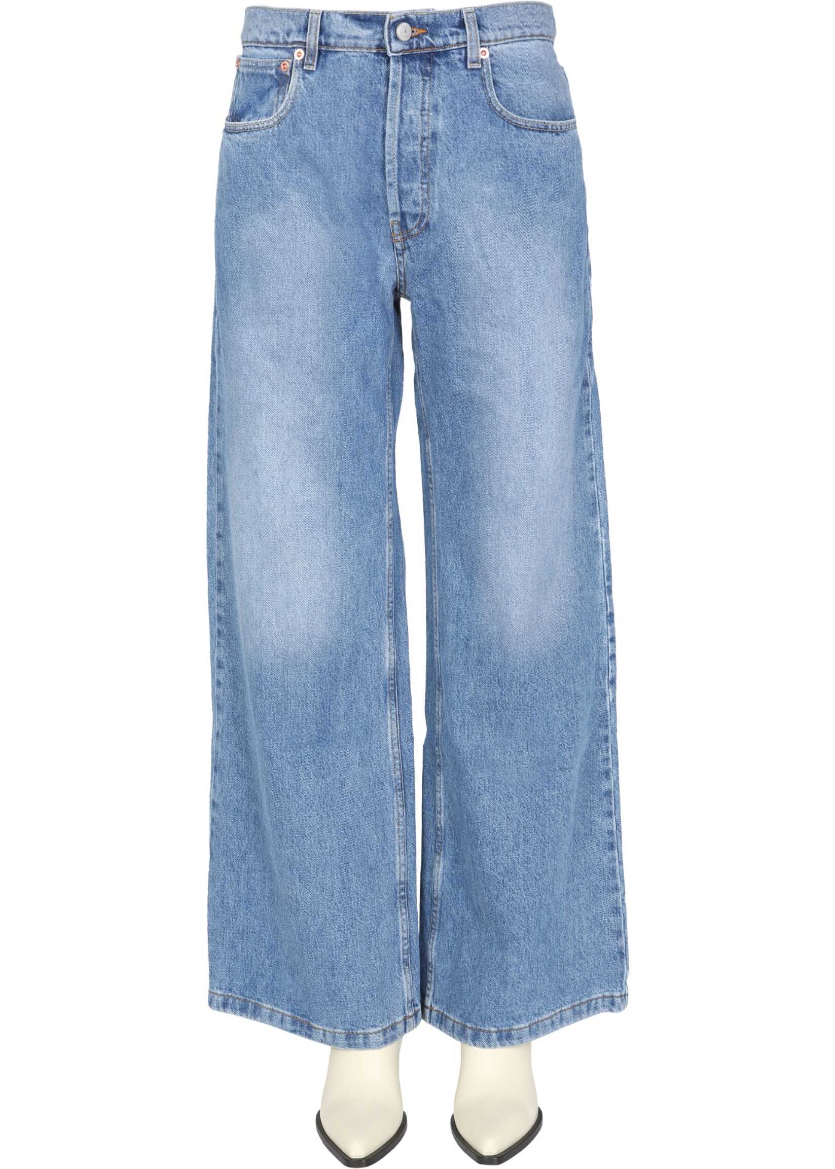 Magda Butrym Wide Leg Jeans 165921_LIGHTBLUE DENIM