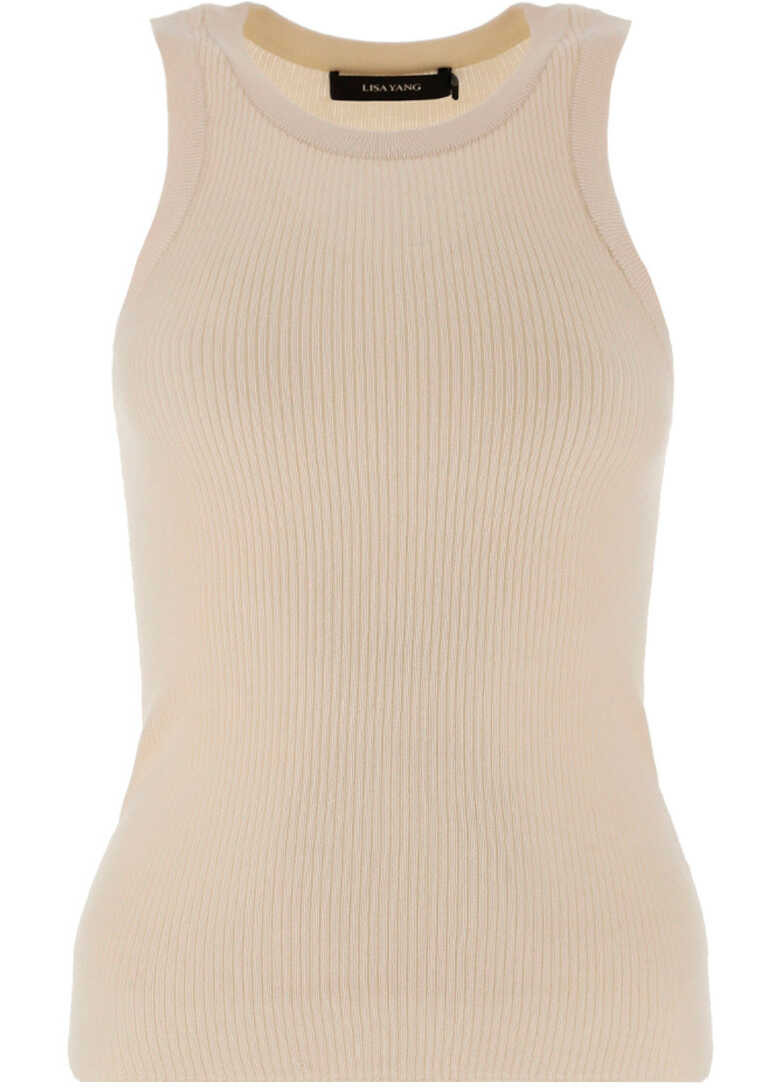 Lisa Yang Addison Tank 2022026 NATURAL WHITE