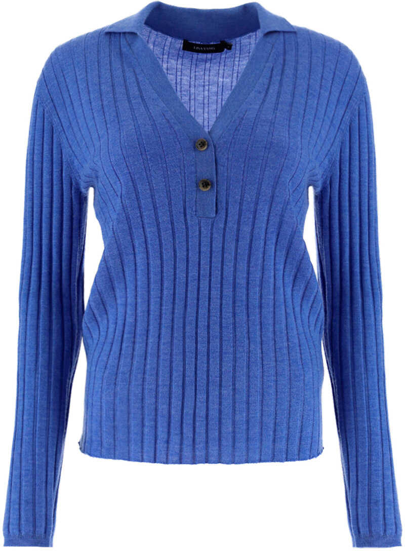 Lisa Yang Faya Sweater 2022057 LAKE BLUE