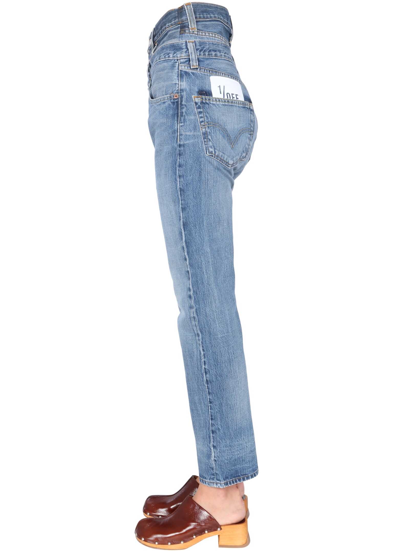 1/OFF Double Waisted Jeans DENIM