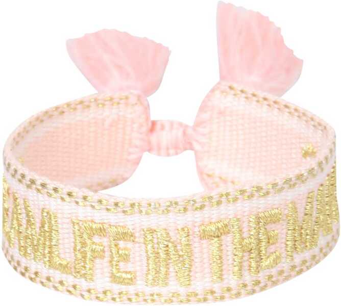 Bratari LABEL K Braided Fabric Bracelet WHITE Femei (BM 8707680) 2