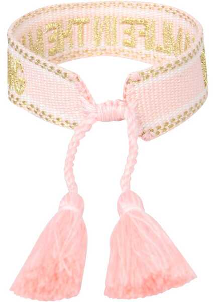 Bratari LABEL K Braided Fabric Bracelet WHITE Femei (BM 8707680) 3