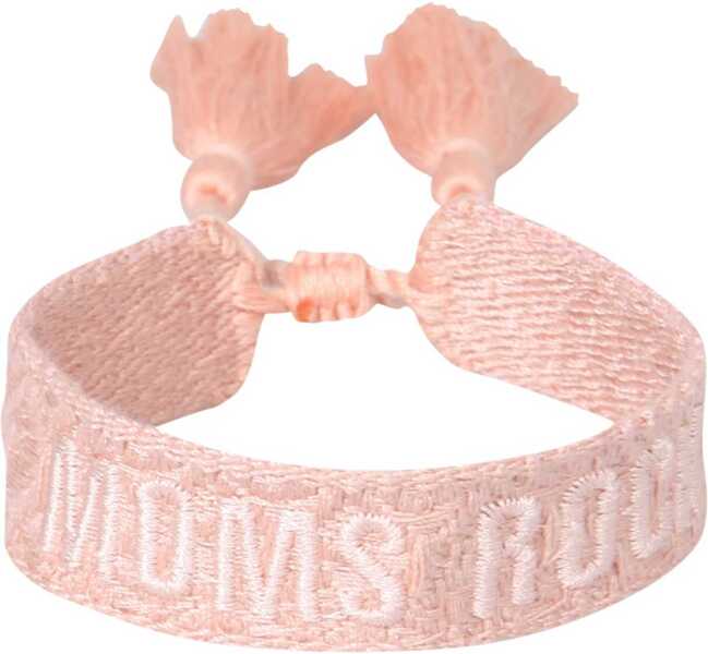 Bratari LABEL K Braided Fabric Bracelet PINK Femei (BM 8707683) 2