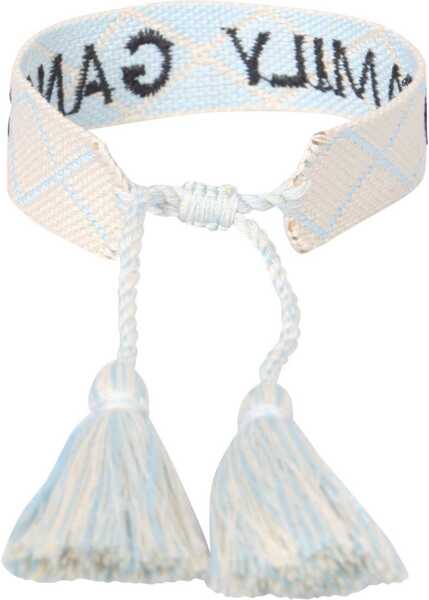 Bratari LABEL K Braided Fabric Bracelet WHITE Femei (BM 8707734) 3